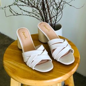 Leona Block Heels Size 8